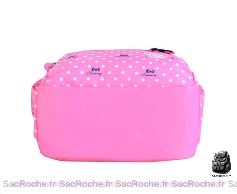 Lot De 02 Sacs Pois Avec Trousse Sac À Dos Enfant