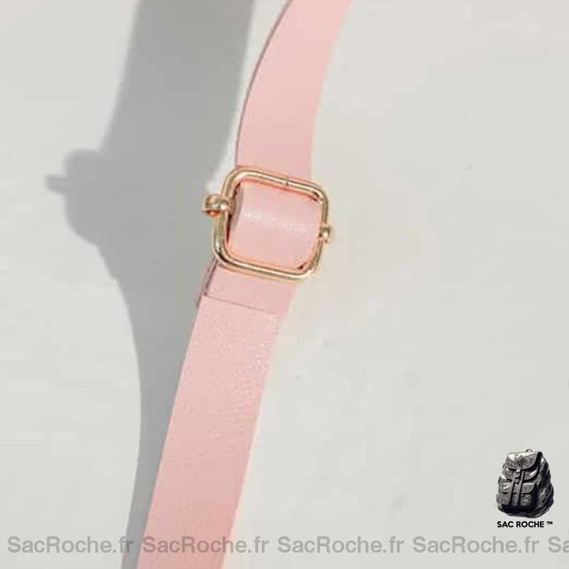 Mini Sac À Dos Cuir Bijoux Dorés Sac Enfant