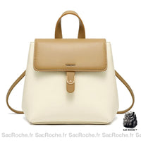 Mini Sac À Dos Femme Été Chic Beige Sac A Dos Femme