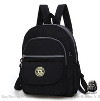Mini sac à dos femme waterproof uni - modèle Noir - Sac Roche ™