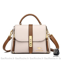 Petit Sac à Main Femme Rigide - Format Rabat - Sac Roche ™