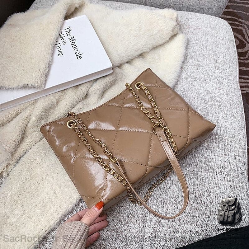 Petit Sac Bandoulière Femme Tendance Crème Sac À Main Femme