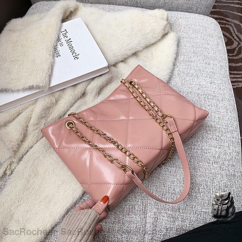 Petit Sac Bandoulière Femme Tendance Rose Sac À Main Femme