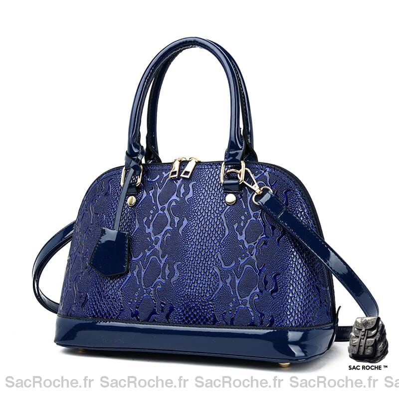 Petit Sac Main Léger Bleu À