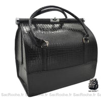 Poche cosmétique femme élégante - modèle Noir - Sac Roche ™
