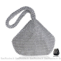 Pochette Baluchon en Cuir - modèle Argent - Sac Roche ™