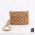 Pochette Bandoulière Tissée Main avec Pompon - modèle Marron - Sac Roche ™