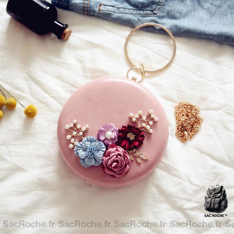 Pochette Baroque Noire Pochette Femme