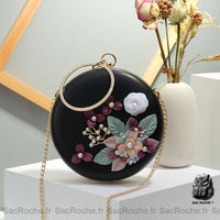Pochette Baroque Noire - modèle Noir - Sac Roche ™