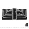 Pochette Brillante Femme Noir Pochette Femme