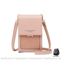 Pochette cuir vintage pour femme - modèle Rose - Sac Roche ™