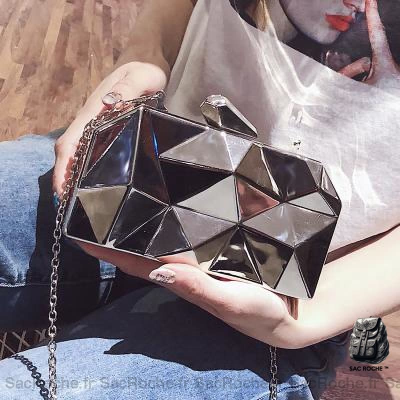 Pochette Femme Design Argent Pochette Femme
