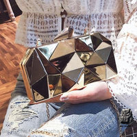 Pochette Femme Design - modèle Or - Sac Roche ™