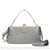 Pochette Luxe Femme Multifonctions Porte Monnaie - modèle Gris - Sac Roche ™