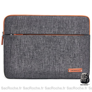 Pochette Ordinateur 17 - Fermeture Éclair Gris Sacoches Ordinateur