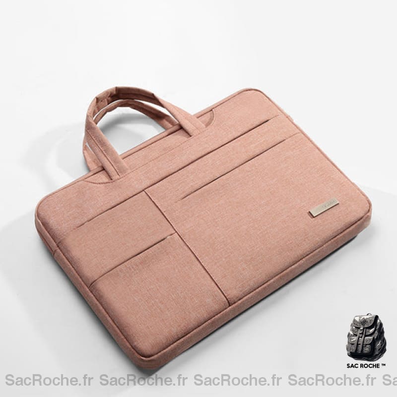 Pochette Ordinateur Multi-Poches 13-15 Pouces Rose / 13 Sacoches