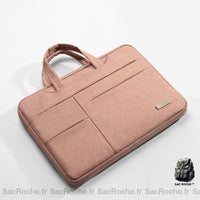Pochette ordinateur multi-poches 13-15 pouces - modèle Rose / 13 pouces - Sac Roche ™