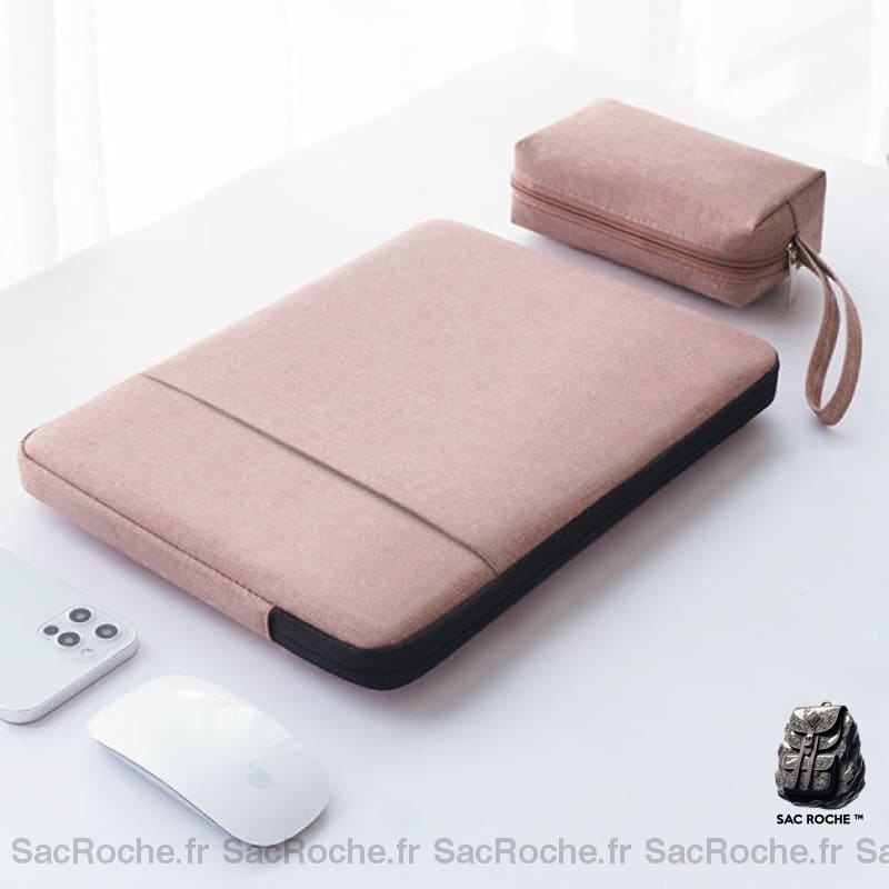 Pochette Ordinateur Rembourrée - 13 À 15 Pouces Rose / Sacoches Ordinateur