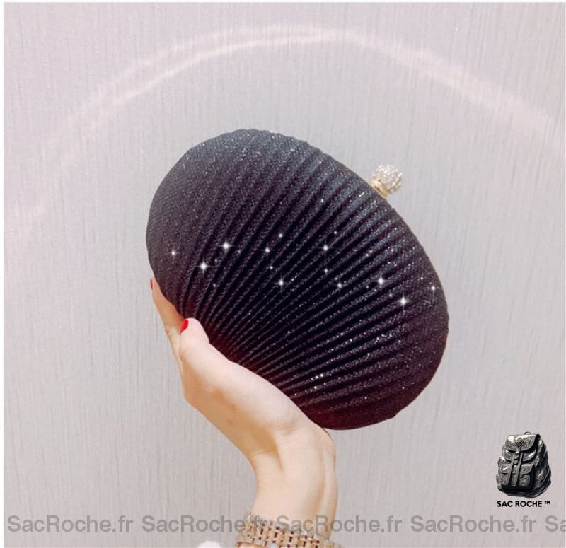 Pochette Soirée Chic Noir Pochette Femme