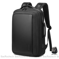 Polyvalent Sac À Dos Ordinateur 15 - Voyage Convertible Et Extensible Noir Sacs Bange