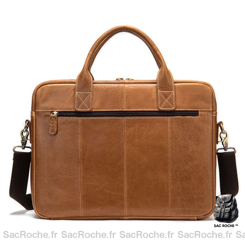 Porte-Documents En Cuir 15 Rétro - Ordinateur Sacoches Ordinateur