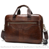 Porte-Documents Vintage Cuir 15'' - Sac Roche ™