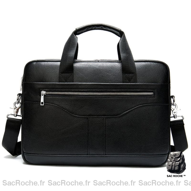 Porte-Documents Vintage Cuir 15 Noir Sacoches Ordinateur