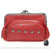 Porte-monnaie cuir véritable vintage femme - modèle Rouge - Sac Roche ™