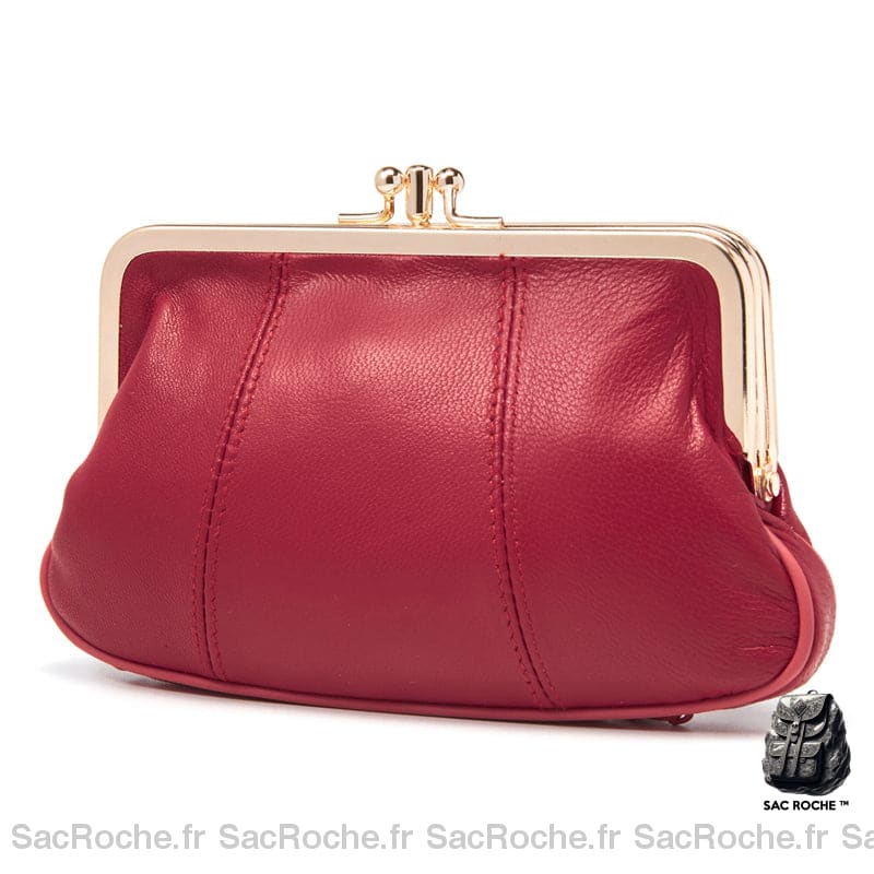Porte Monnaie Femme Cuir Véritable Luxe Portefeuille
