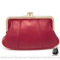 Porte monnaie femme cuir véritable luxe - Sac Roche ™