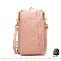 Portefeuille femme 2 en 1 - modèle Rose - Sac Roche ™