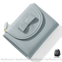 Portefeuille Femme Cuir Rouge Trendy - modèle Bleu - Sac Roche ™