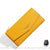 Portefeuille femme élégant et spacieux - modèle Jaune - Sac Roche ™
