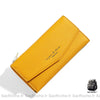 Portefeuille Femme Élégant Et Spacieux Jaune Portefeuille