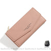 Portefeuille Femme Élégant Et Spacieux Rose Pale Portefeuille