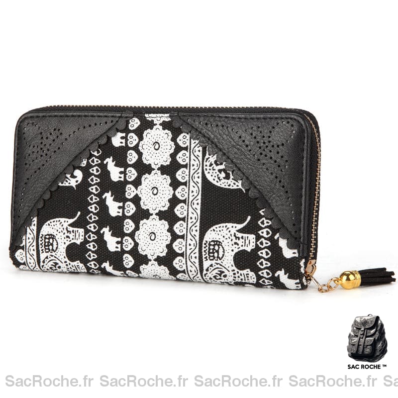 Portefeuille Femme Patchwork Spacieux Portefeuille Femme