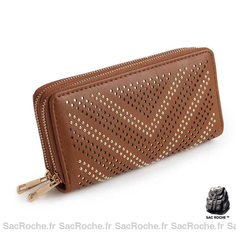 Portefeuille Femme Vintage Grand Format Portefeuille Femme