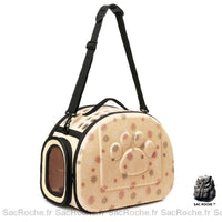 Sac à bandoulière chien transport - modèle Beige / M - Sac Roche ™