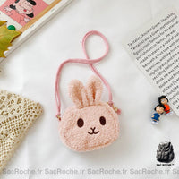 Sac à bandoulière lapin en peluche - Sac Roche ™