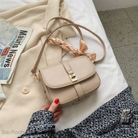 Sac à bandoulière mode petite taille - modèle Crème - Sac Roche ™