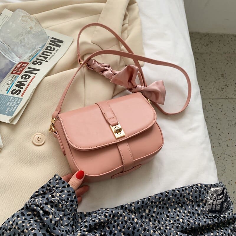 Sac À Bandoulière Mode Petite Taille Rose Sac Main Femme