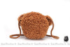 Sac À Bandoulière Peluche Ourson Enfants Dos Enfant
