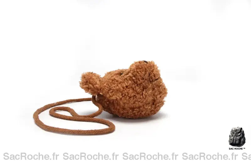 Sac À Bandoulière Peluche Ourson Enfants Dos Enfant