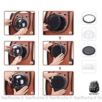 Sac à bulle vintage animaux de compagnie - Sac Roche ™