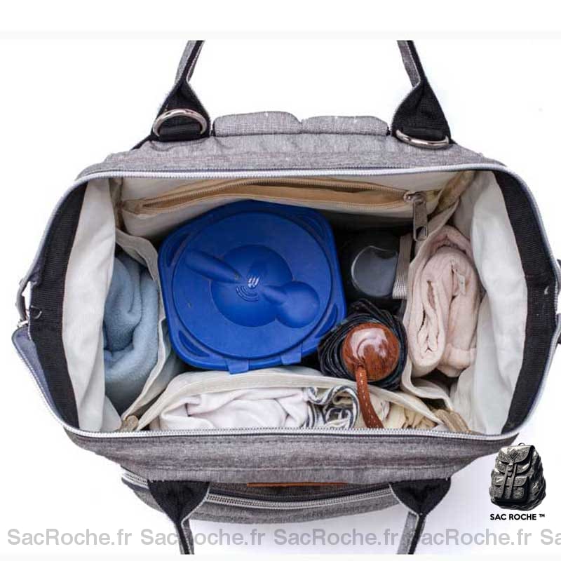 Sac À Couche Matelassé Tendance Dos Bébé