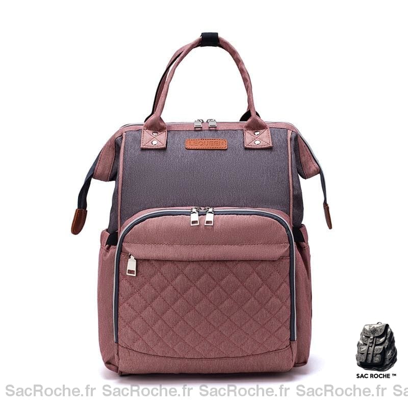 Sac À Couche Matelassé Tendance Dos Bébé