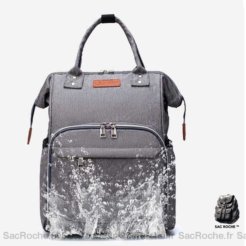 Sac À Couche Matelassé Tendance Dos Bébé