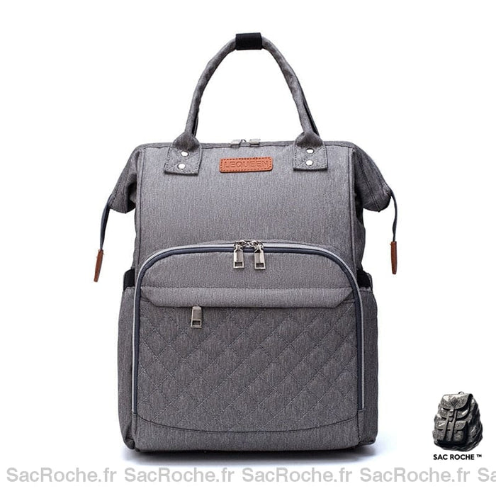 Sac à couche moderne matelassé - Gris - Couche Sacs Lequeen Australie