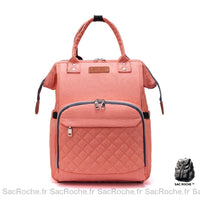 Sac à couche matelassé tendance - modèle Rose - Sac Roche ™