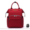 Sac à couche moderne matelassé - Rouge - Couche Sac à langer